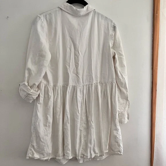 Ingrid & Isabel Classic White Shirt Dress - Picture 5 of 5